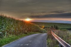 Sonnenuntergang in Kilianstädten