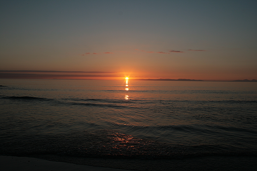 Sonnenuntergang in Kintyre