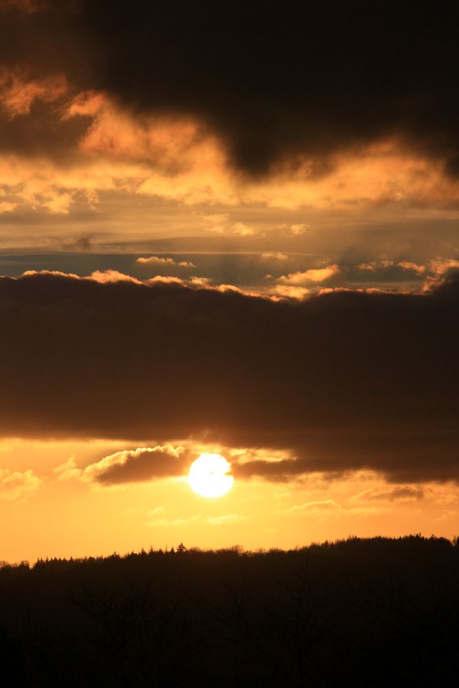 Sonnenuntergang in Kirkel (Saarland) 6