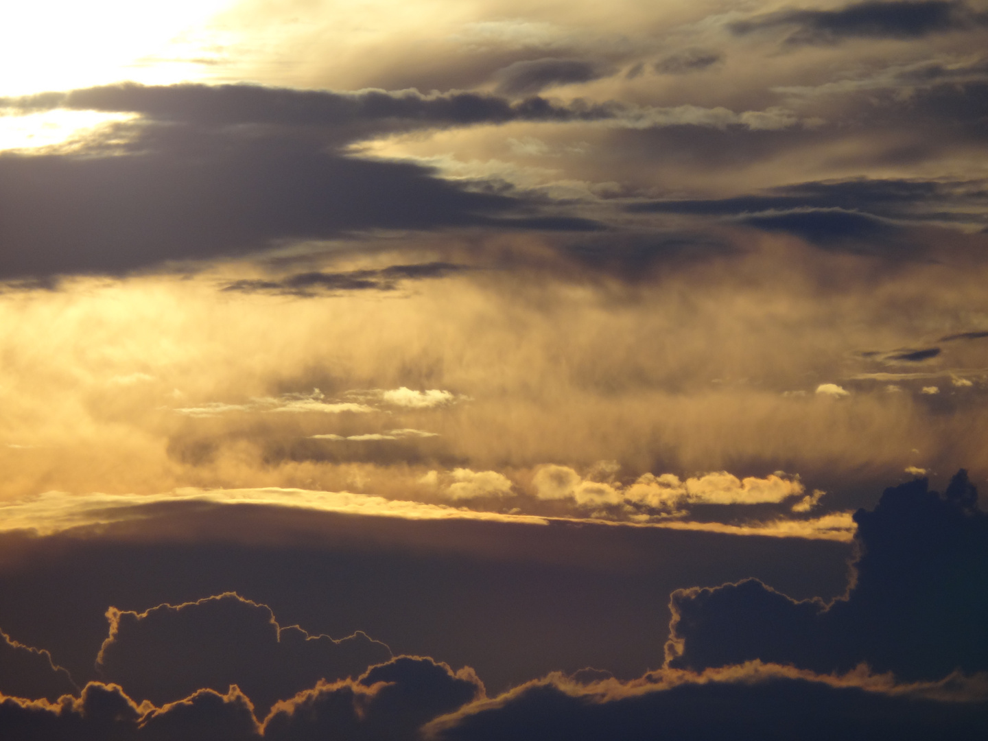 Sonnenuntergang in Klöch Steiermark