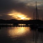 Sonnenuntergang in Knysna