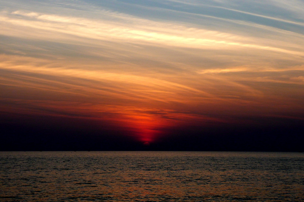 sonnenuntergang in ko lanta