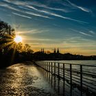 Sonnenuntergang in Koblenz