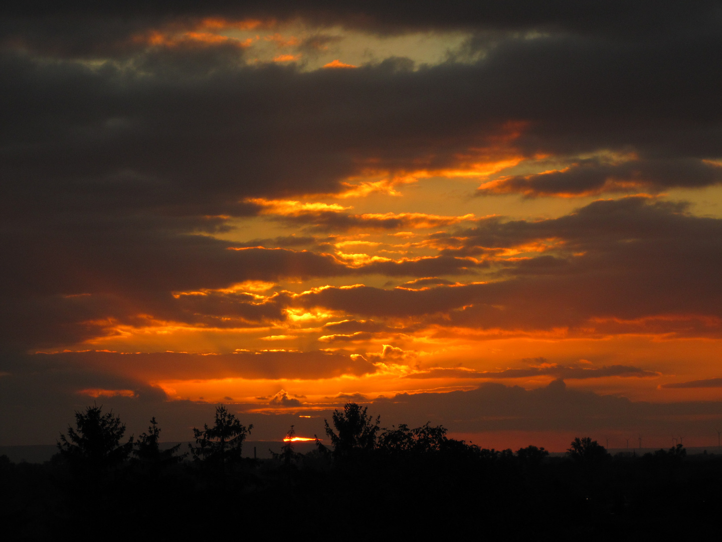 Sonnenuntergang in kölleda 3