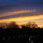 Sonnenuntergang in Köln