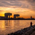 Sonnenuntergang in Köln