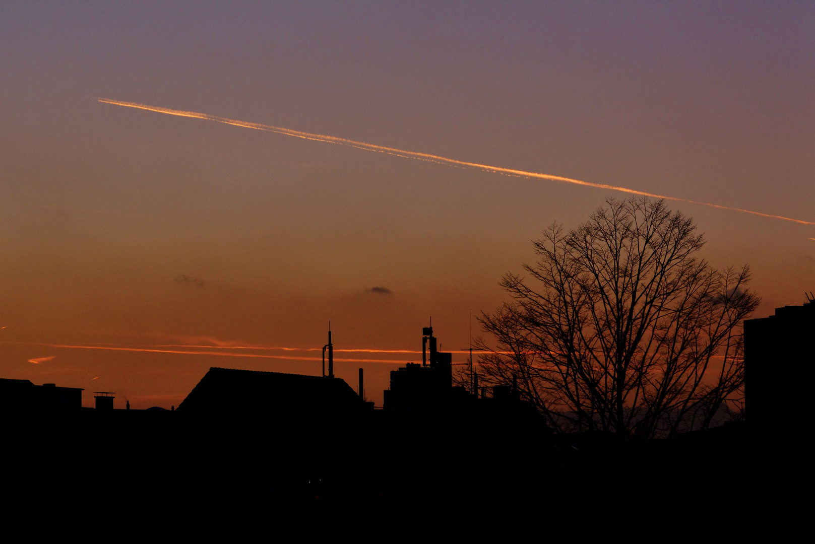 Sonnenuntergang in Köln