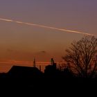 Sonnenuntergang in Köln