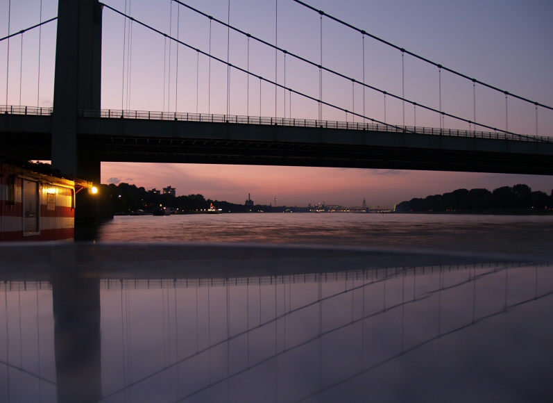 Sonnenuntergang in Köln