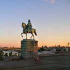 sonnenuntergang in köln