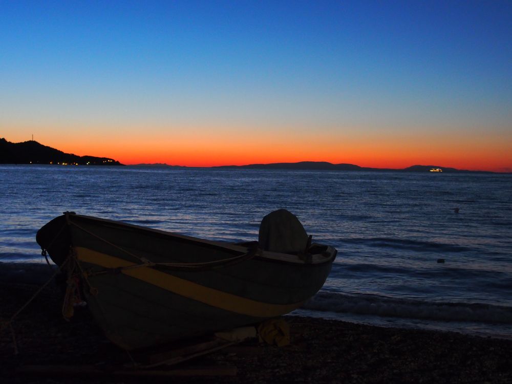 Sonnenuntergang in Kokkari auf Samos :-)