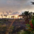 Sonnenuntergang in Kona, Hawaii