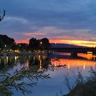 Sonnenuntergang in Konstanz 