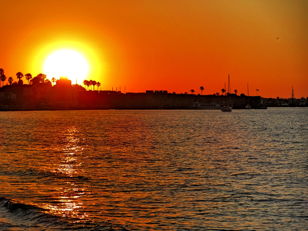 Sonnenuntergang in Kos (3)