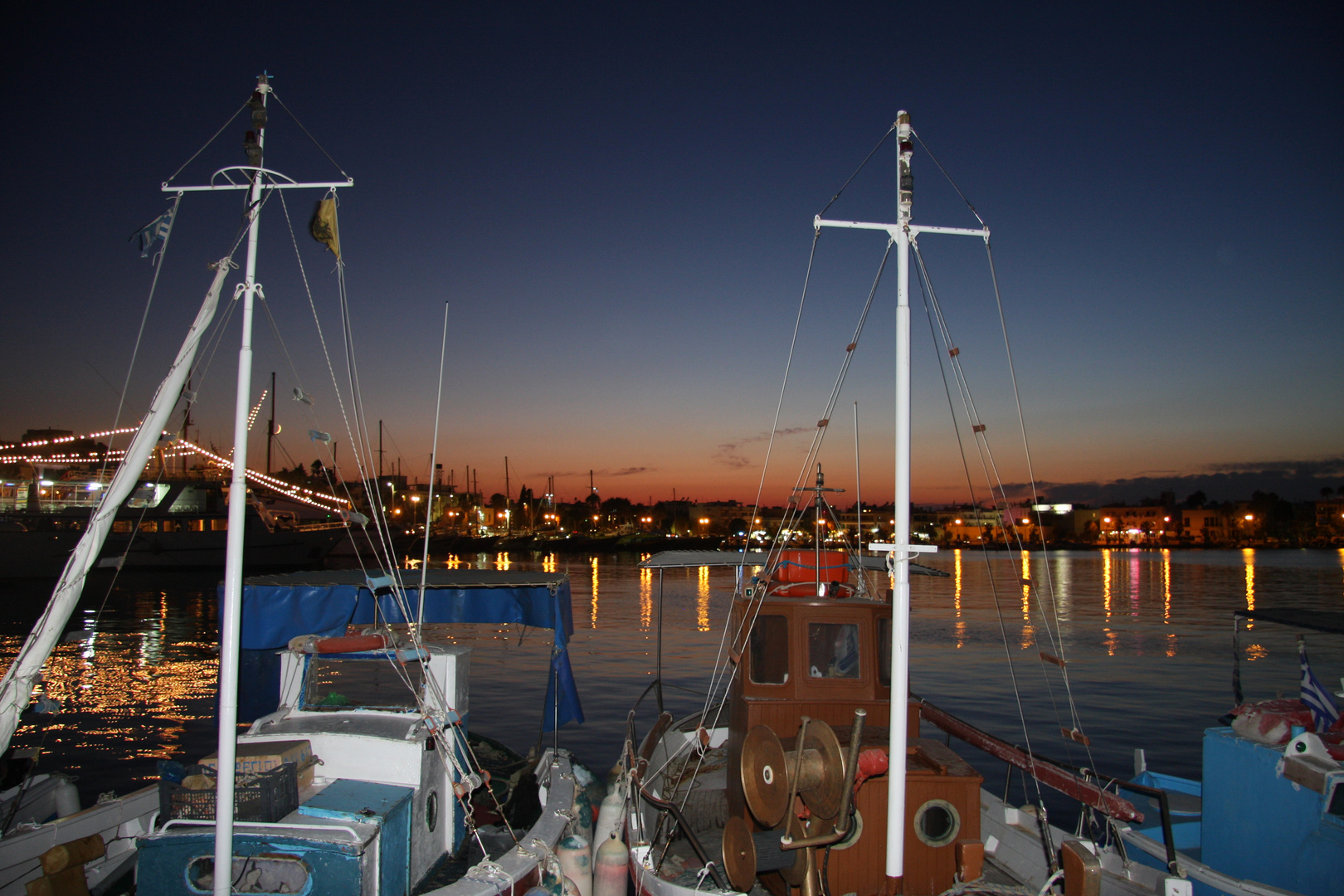 Sonnenuntergang in Kos