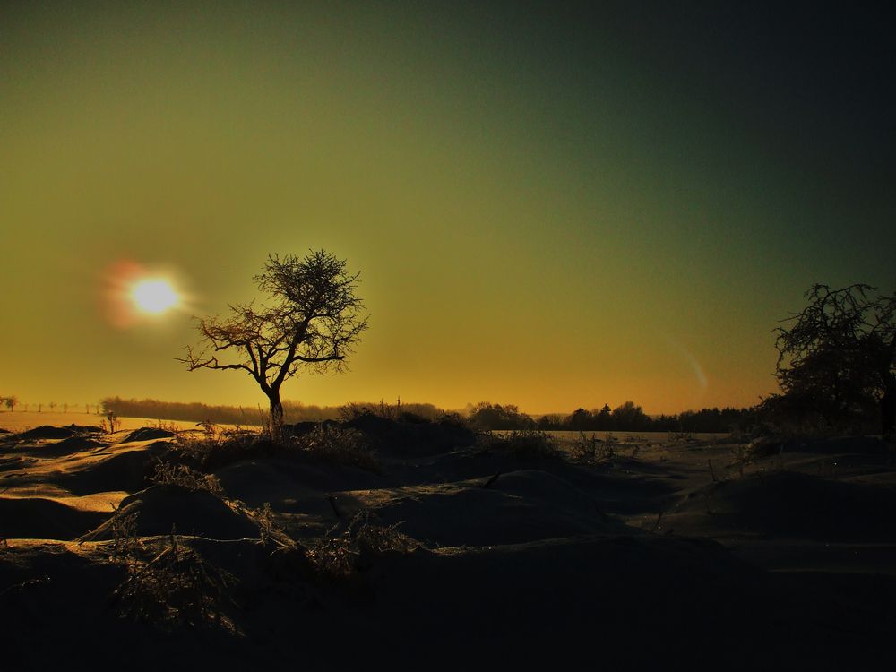 Sonnenuntergang in Krawinkel