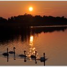 Sonnenuntergang in Kremmen