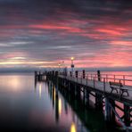 Sonnenuntergang in Kressbronn am Bodensee