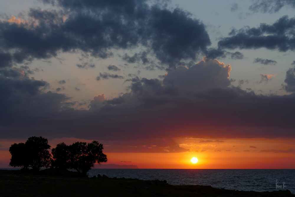 Sonnenuntergang in Kreta