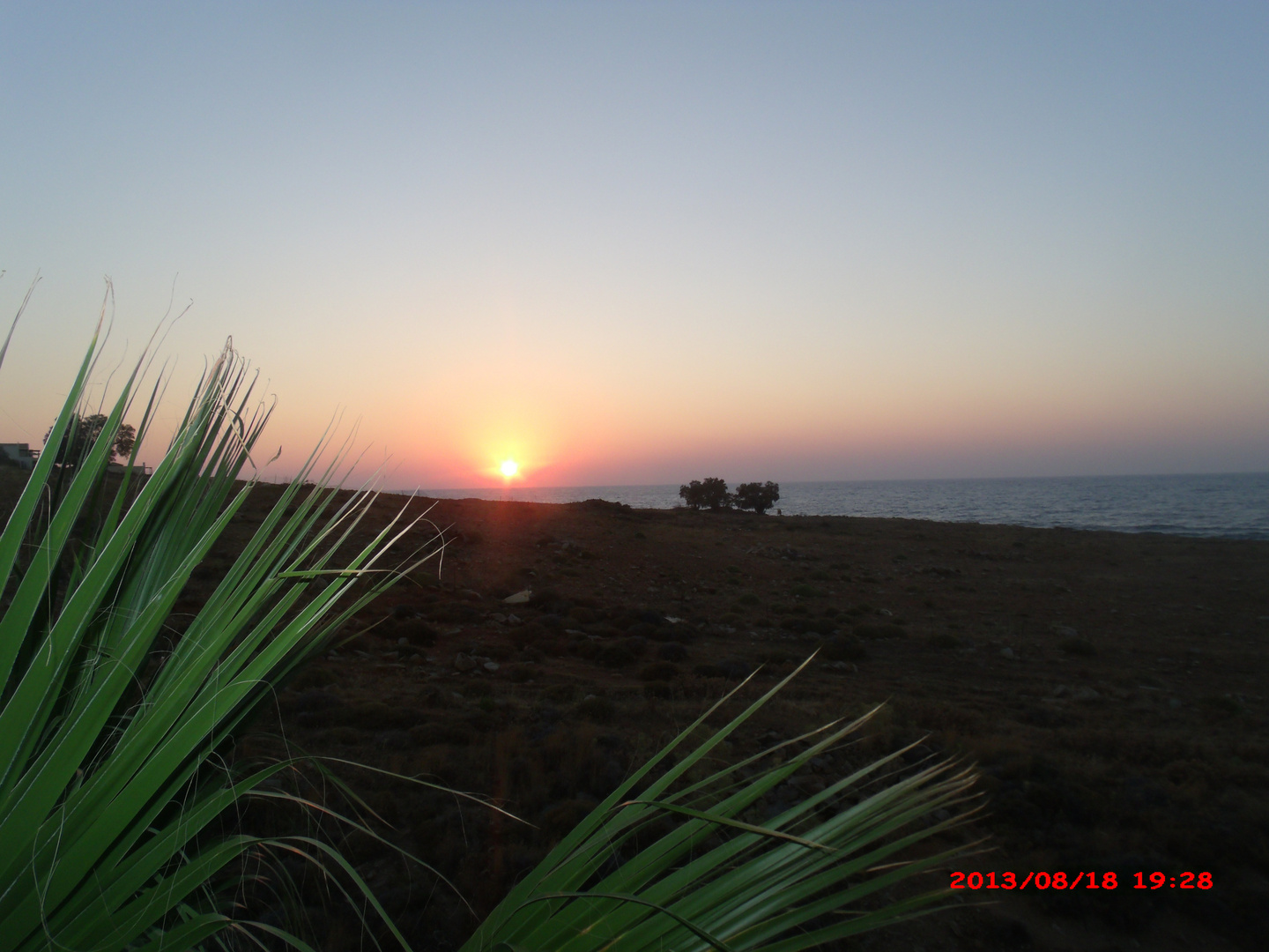Sonnenuntergang in Kreta -Panormo