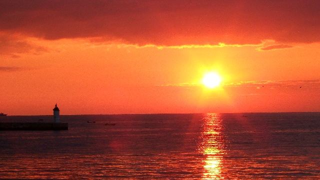 Sonnenuntergang in Kroatien