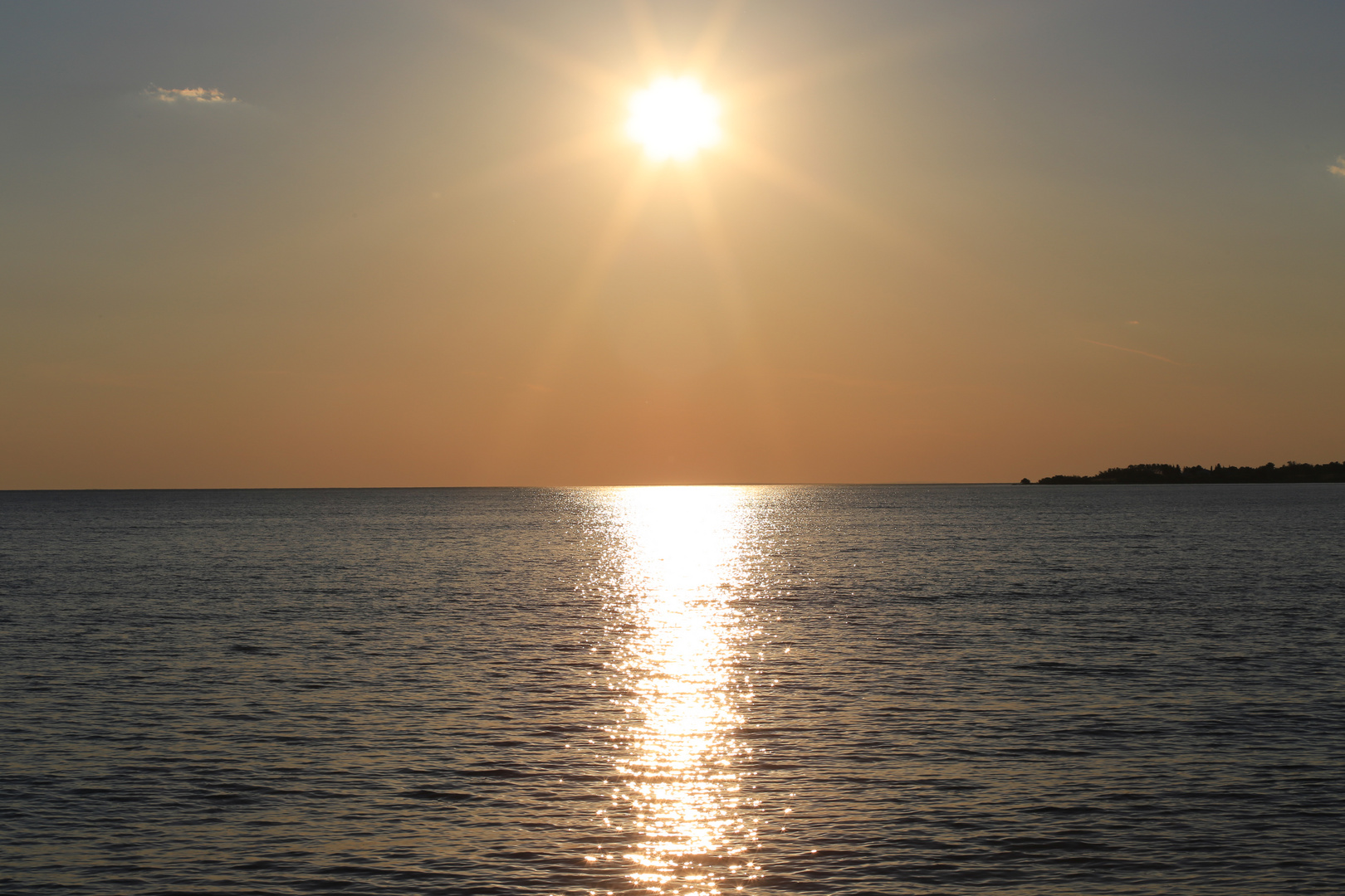 Sonnenuntergang in Kroatien 2013