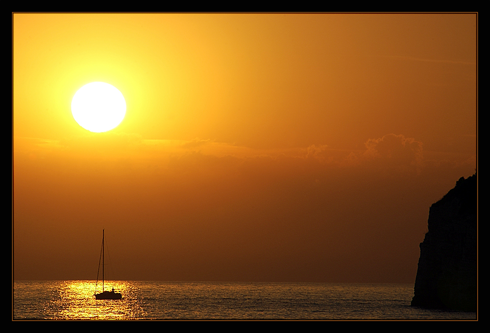 Sonnenuntergang in Kroatien