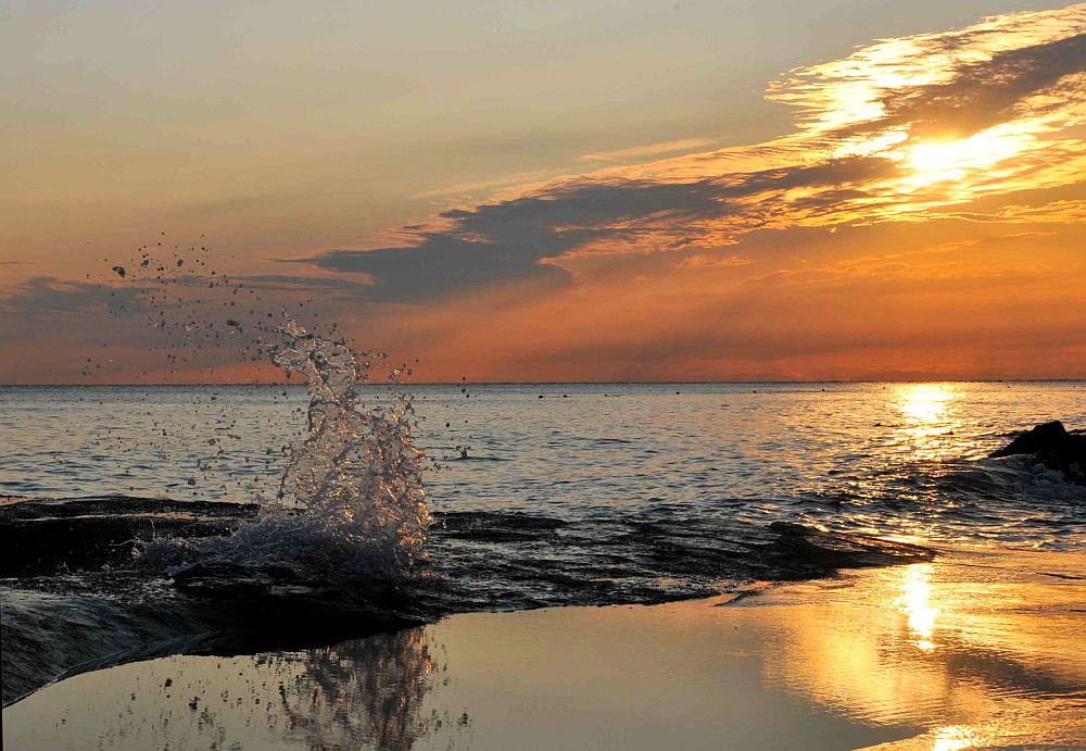 Sonnenuntergang in Kroatien