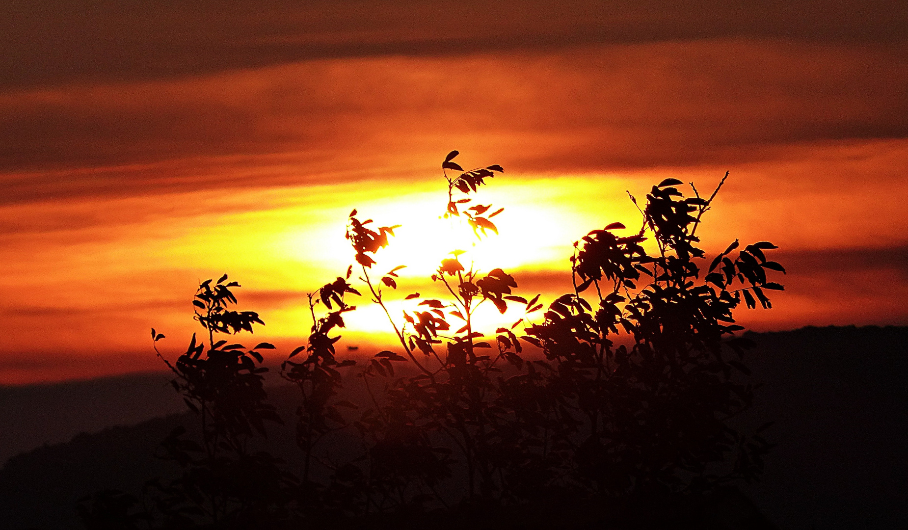 Sonnenuntergang in Kroatien