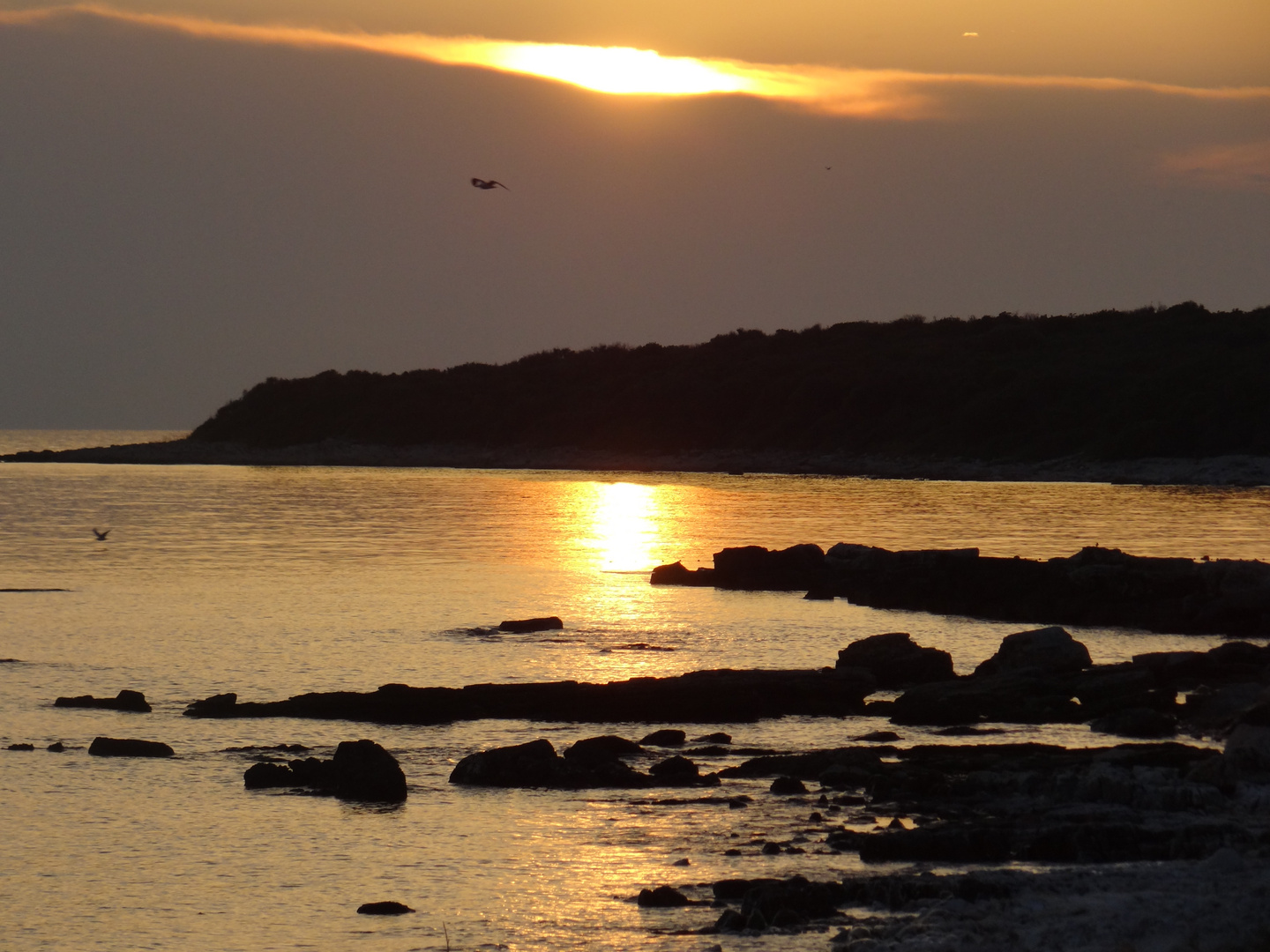 Sonnenuntergang in Kroatien