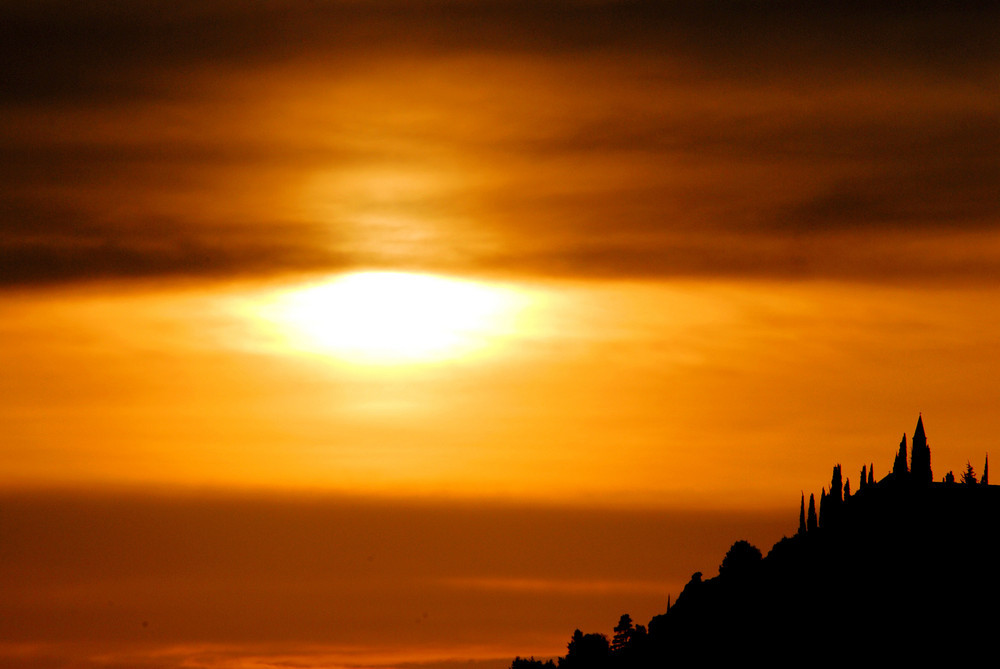 Sonnenuntergang in Kroatien