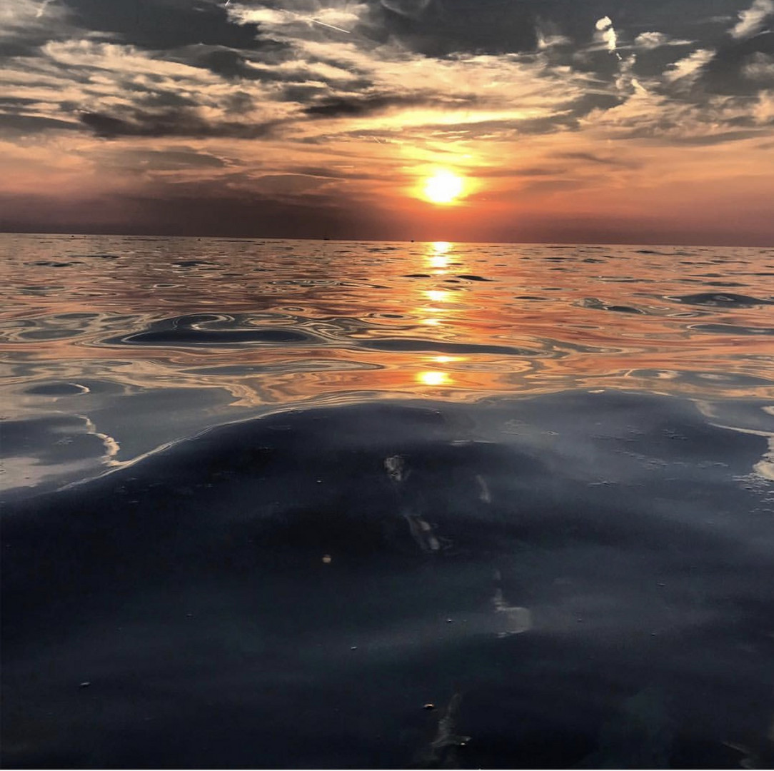 Sonnenuntergang in Kroatien 