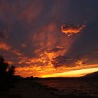 Sonnenuntergang in Kroatien