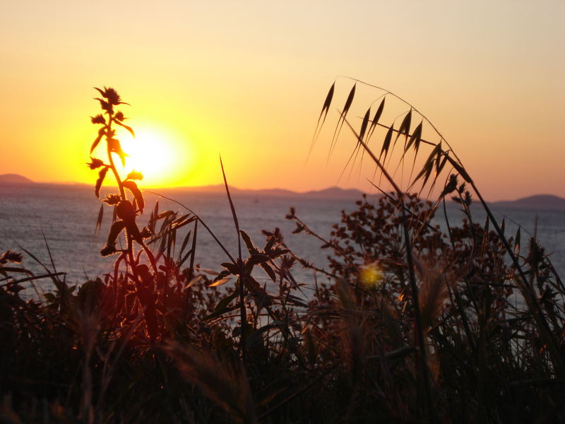 Sonnenuntergang in Kroatien