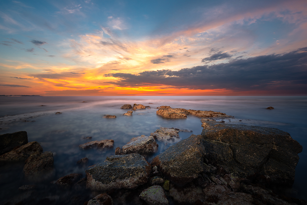 Sonnenuntergang in Kroatien 