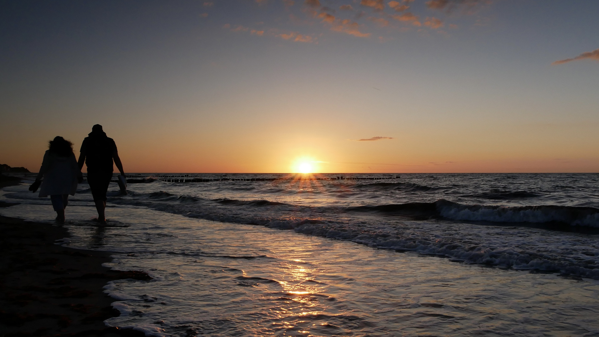 Sonnenuntergang in Kühlungsborn