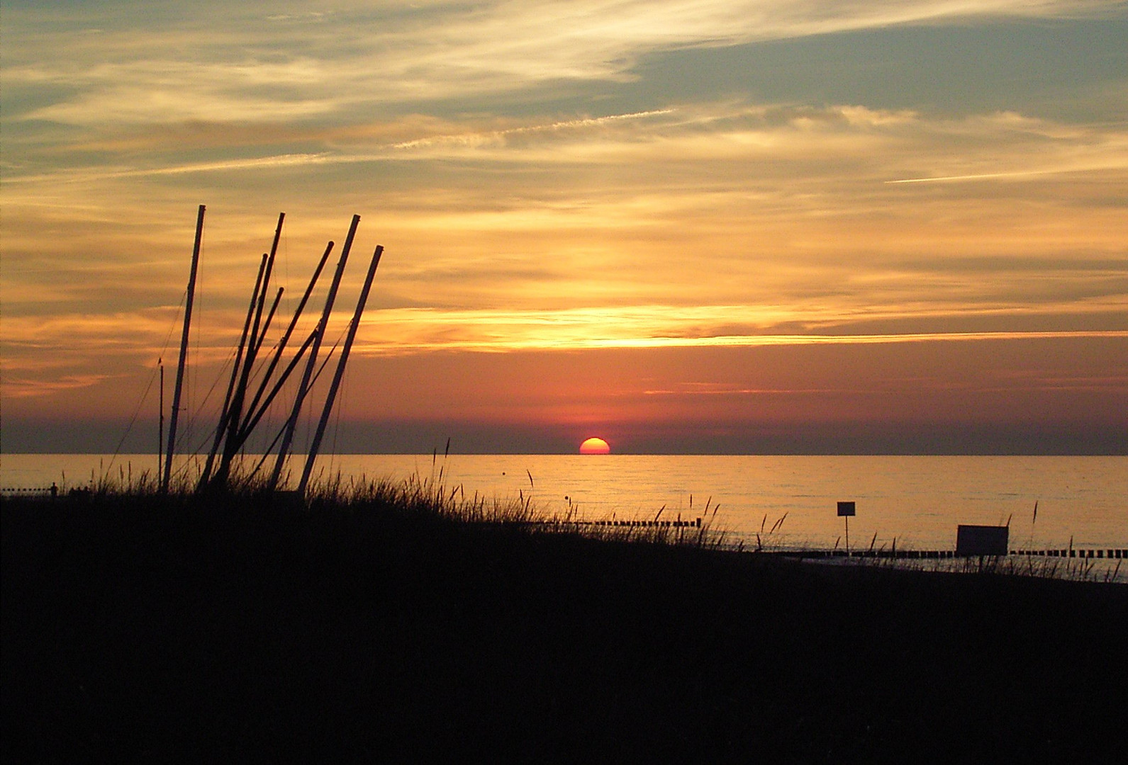 Sonnenuntergang in Kühlungsborn