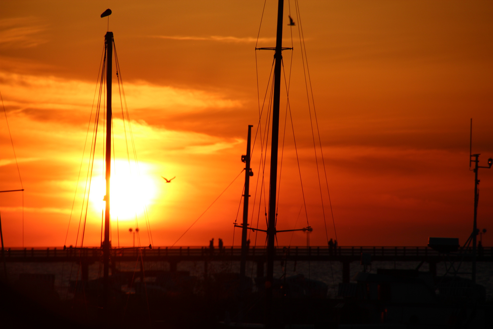 Sonnenuntergang in Kühlungsborn