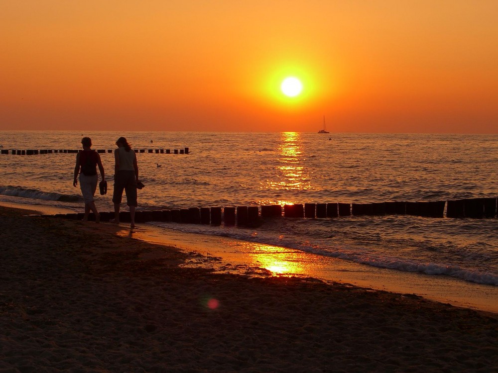 Sonnenuntergang in Kühlungsborn