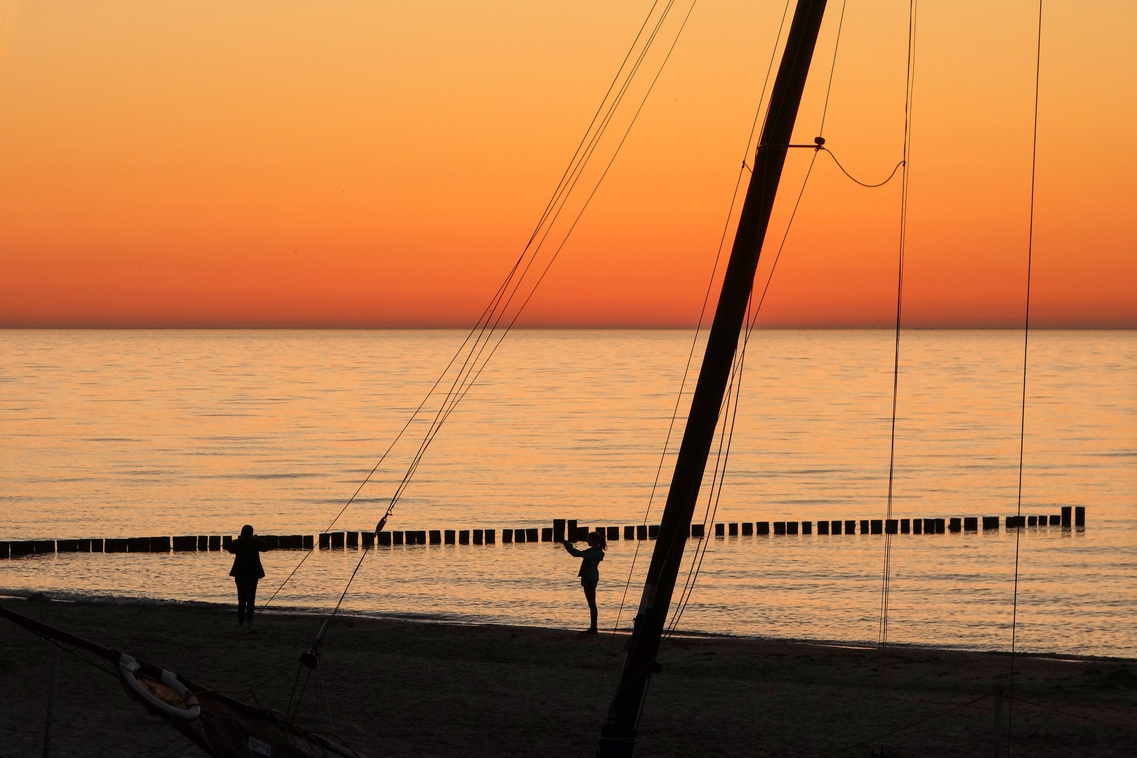 Sonnenuntergang in Kühlungsborn