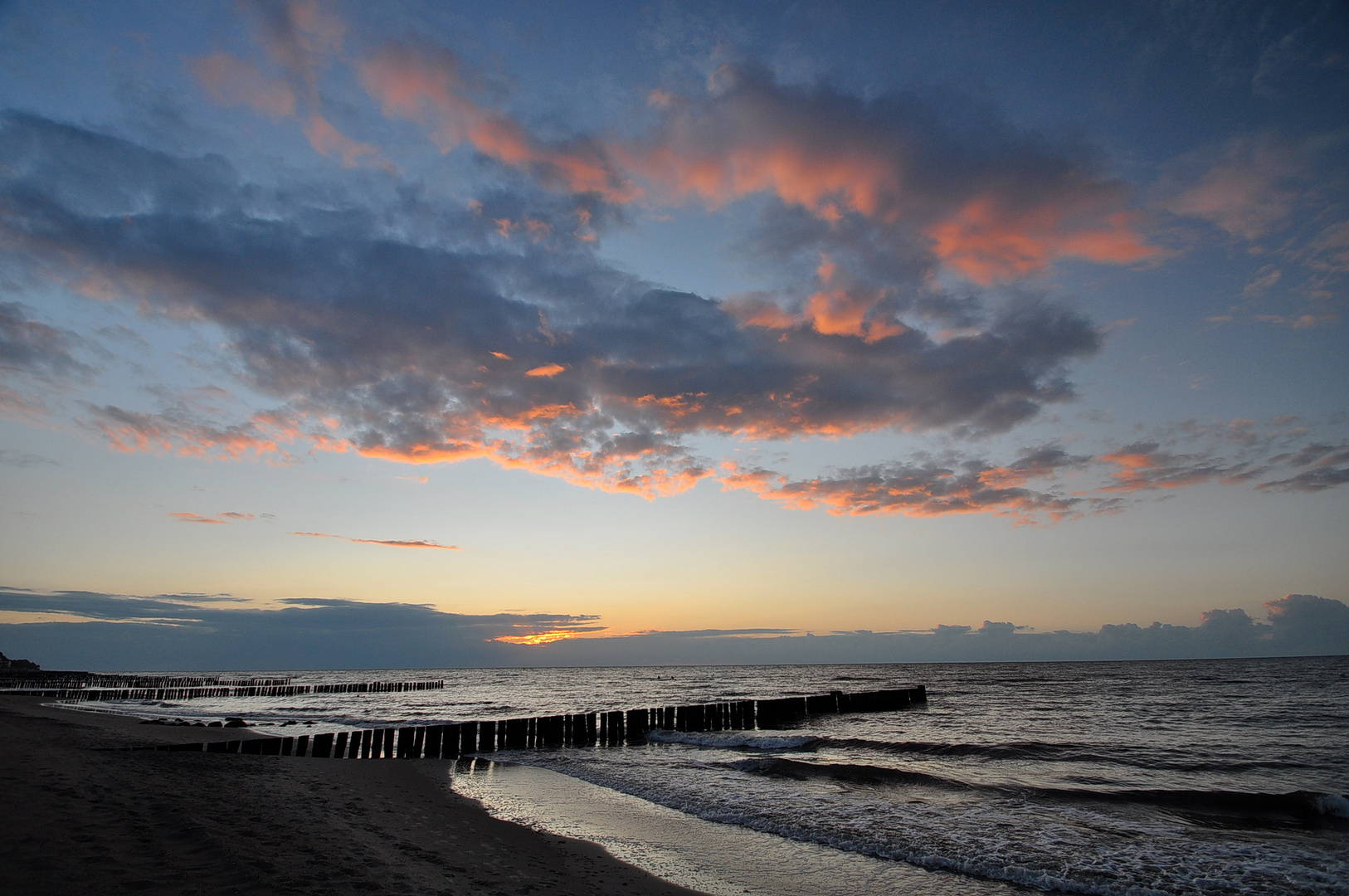 Sonnenuntergang in Kühlungsborn