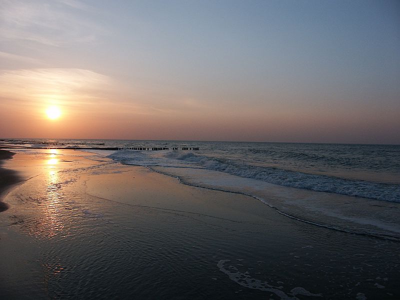 Sonnenuntergang in Kühlungsborn ostern 03