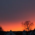 Sonnenuntergang in Kulmbach