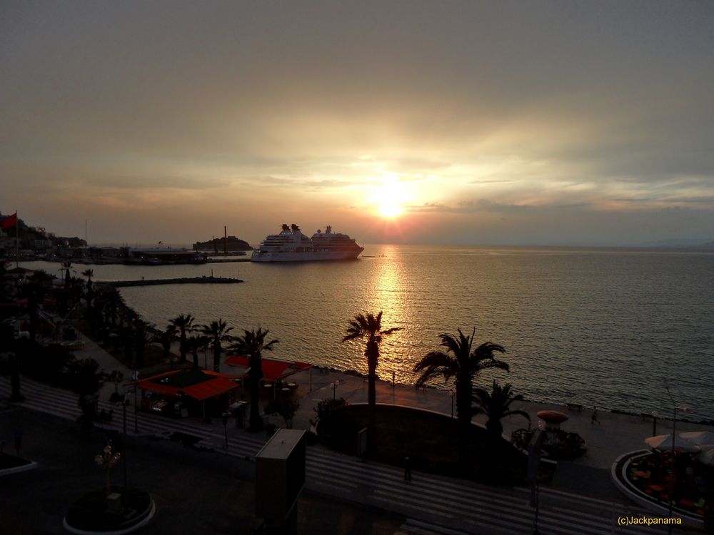 Sonnenuntergang in Kusadasi (Türkei)