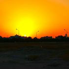 Sonnenuntergang in Kuwait