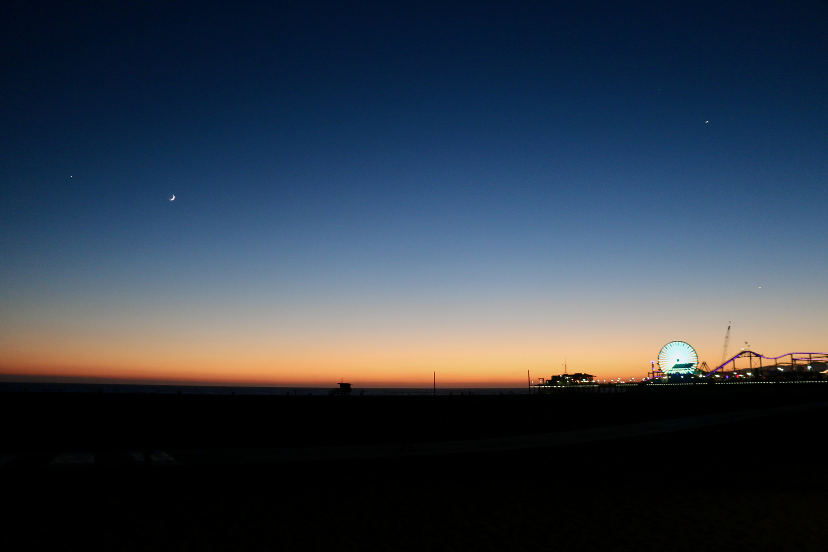 Sonnenuntergang in LA