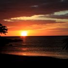 Sonnenuntergang in la Boca, Trinidad, Kuba