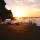 Sonnenuntergang in La Palma / Puesta del sol en La Palma