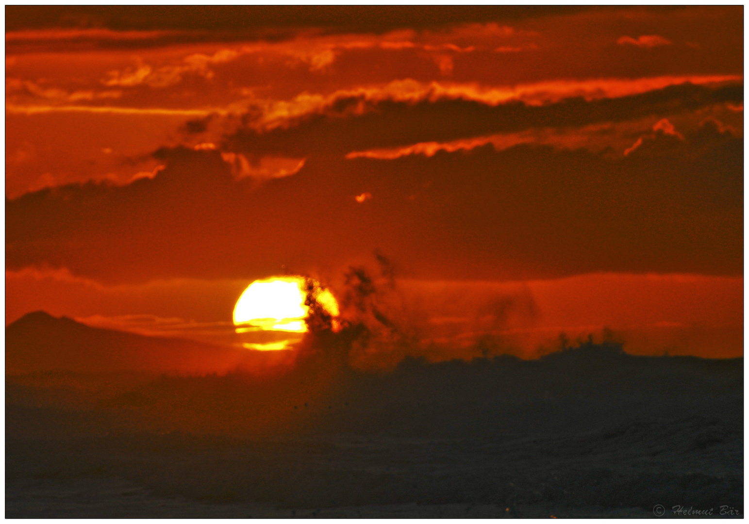 Sonnenuntergang in La Pared