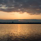 Sonnenuntergang in Laboe